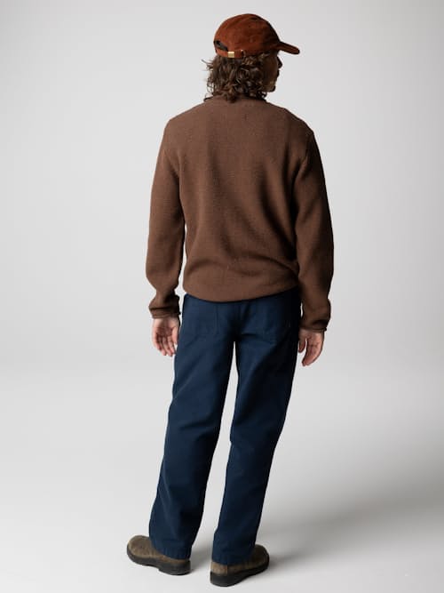 on model image of Barents Rollneck Sweater