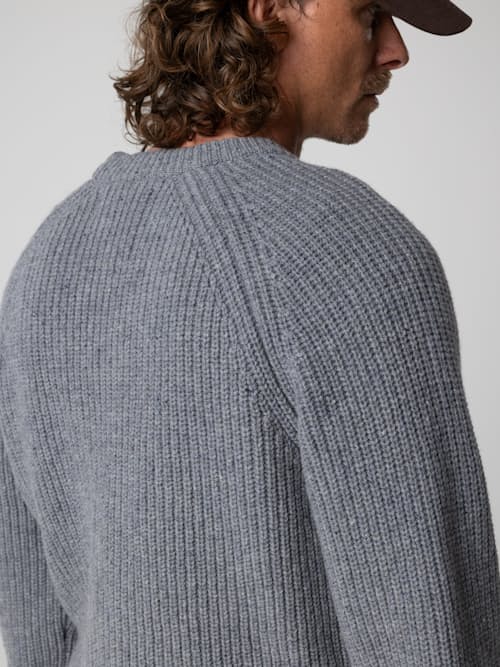 lifestyle image of Mora Fisherman Jumper