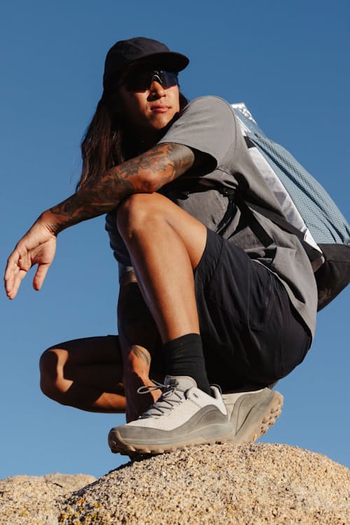 lifestyle image of N45 Low Hiking Sneaker