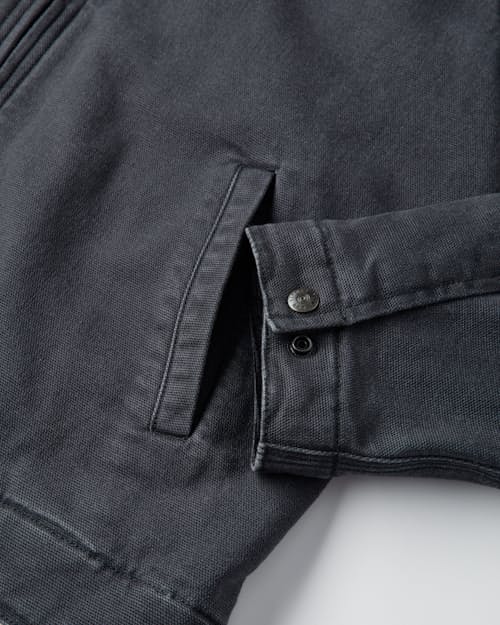 laydown detail image of Mason Canvas Work Jacket