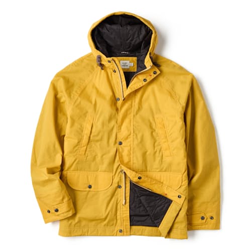 laydown image of Waxed Parka