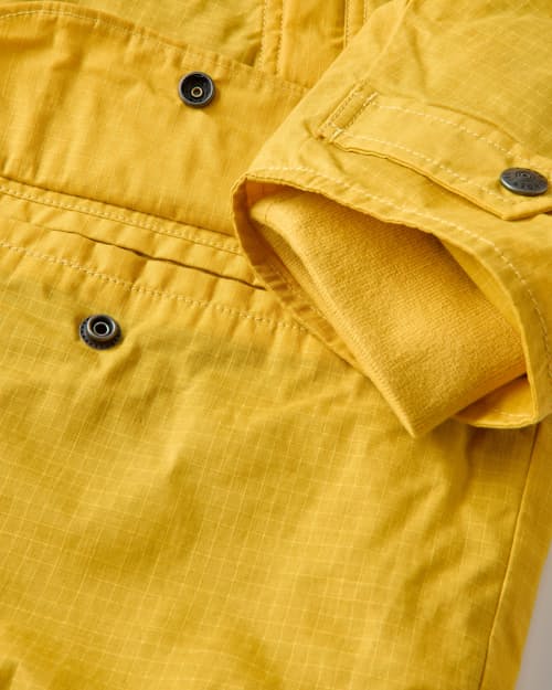laydown detail image of Waxed Parka