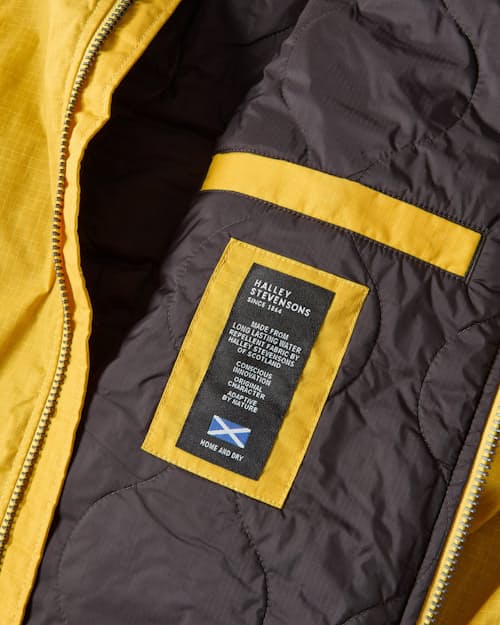 laydown detail image of Waxed Parka