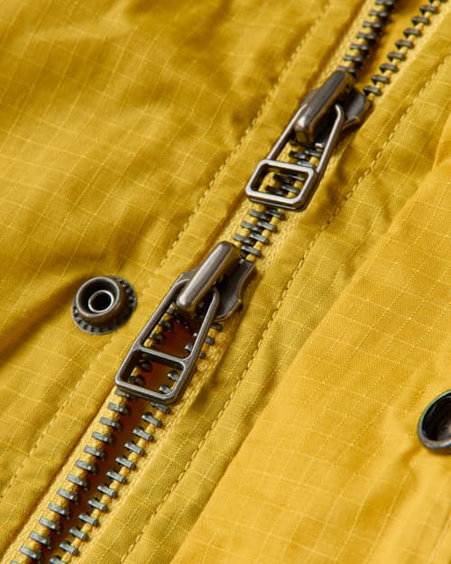 laydown detail image of Waxed Parka