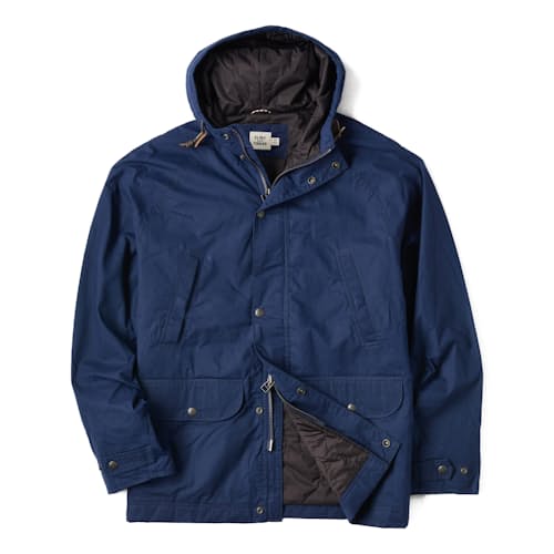 laydown image of Waxed Parka