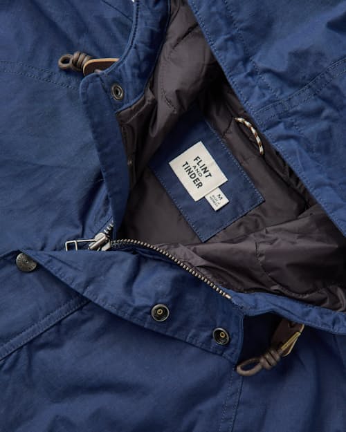 lifestyle image of Waxed Parka