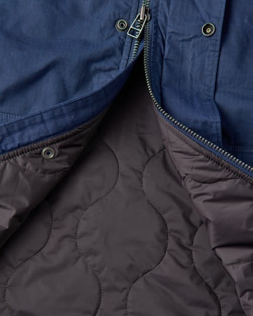 lifestyle image of Waxed Parka