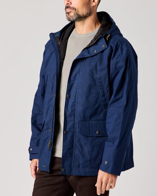 lifestyle image of Waxed Parka