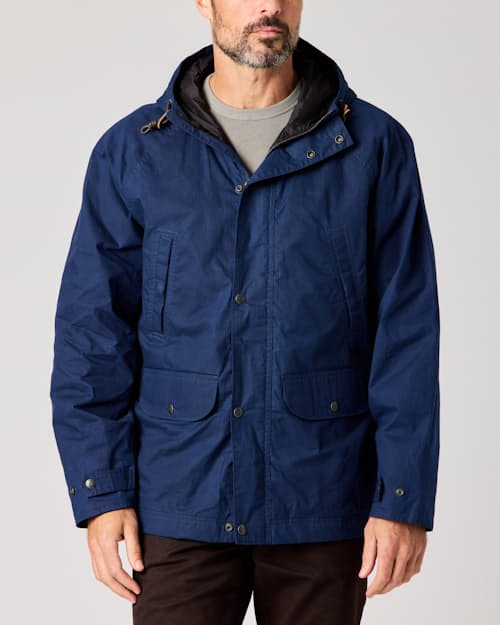 lifestyle image of Waxed Parka