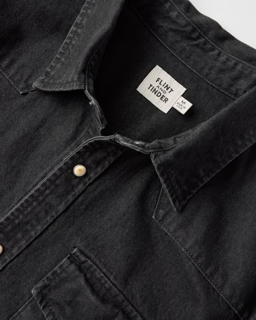 laydown detail image of Bone Button Western Shirt 2.0