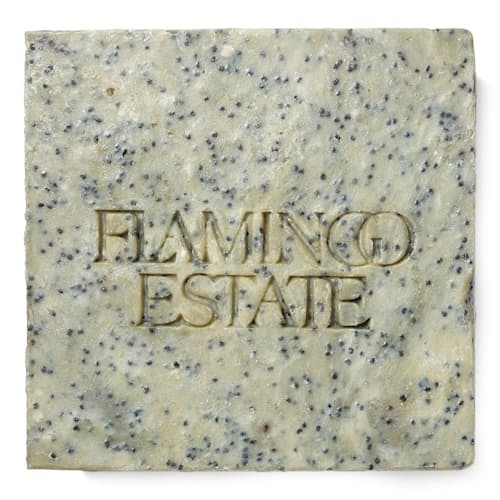 laydown image of Exfoliating Peppermint Soap Bar