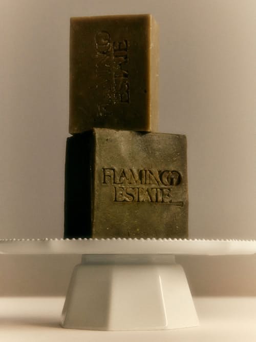 lifestyle image of Roman Parsley & Fresh Rosemary Soap Bar