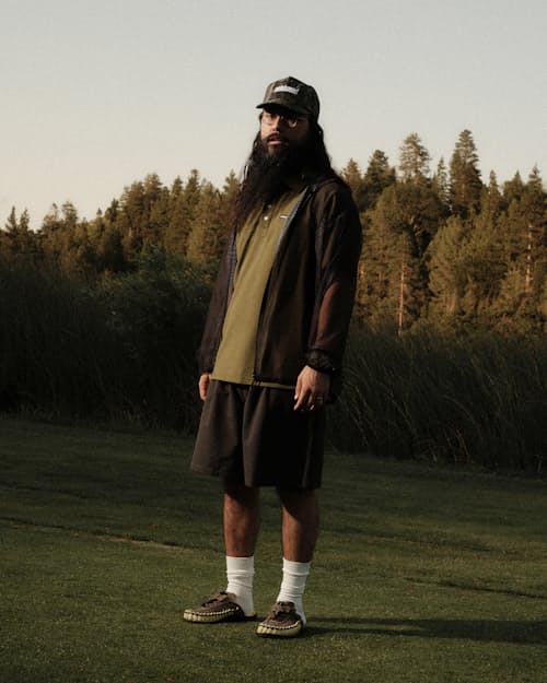 lifestyle image of KEEN x Metalwood UNEEK II Convertible Sandal