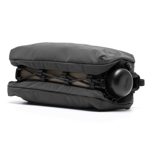laydown image of Bottle Sacoche Sling + Rope Pack