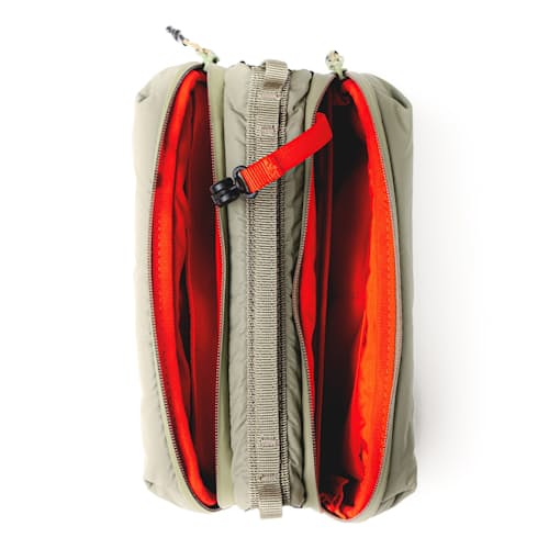 laydown image of Bottle Sacoche Sling + Rope Pack