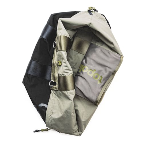 laydown image of Large Summit Tote + Rope Pack