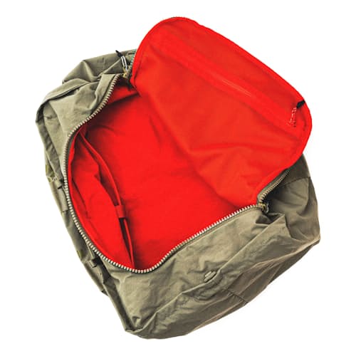 laydown image of Medium Summit Duffel Bag + Rope Pack
