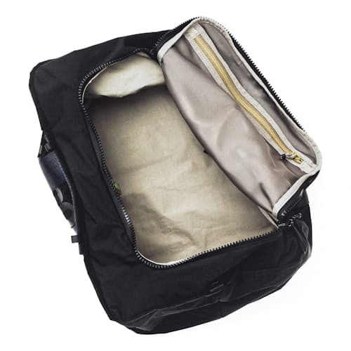 laydown image of Medium Summit Duffel Bag + Rope Pack