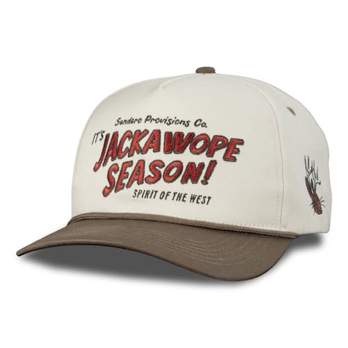 laydown image of Jackalope Snapback