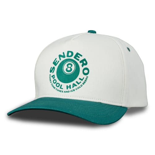 laydown image of Eightball Snapback Hat