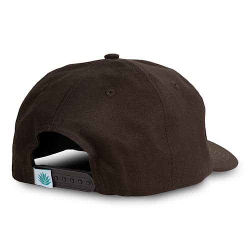 laydown image of Old School Snapback Hat