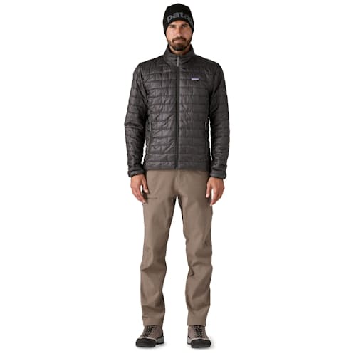 on model image of Nano Puff Jacket