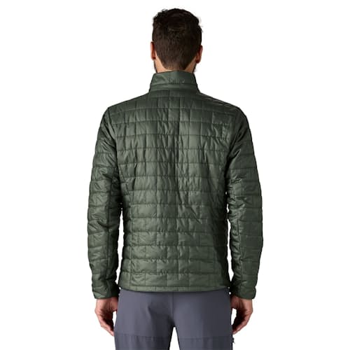 on model image of Nano Puff Jacket