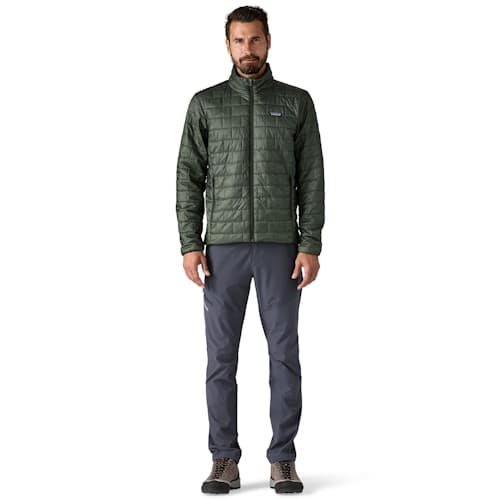 on model image of Nano Puff Jacket
