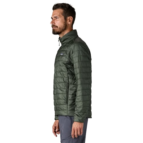 on model image of Nano Puff Jacket