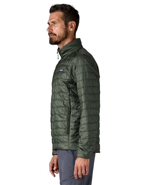 on model image of Nano Puff Jacket