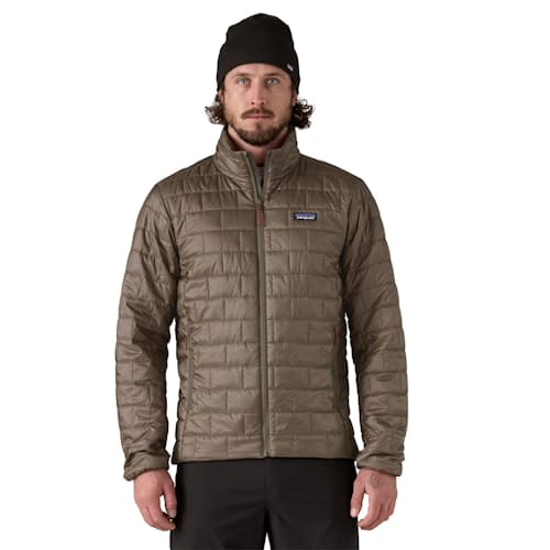 on model image of Nano Puff Jacket