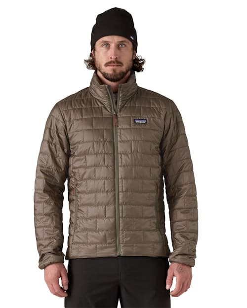 on model image of Nano Puff Jacket