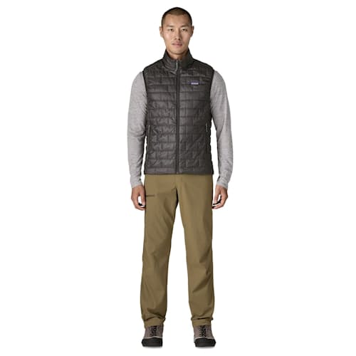 on model image of Nano Puff Vest