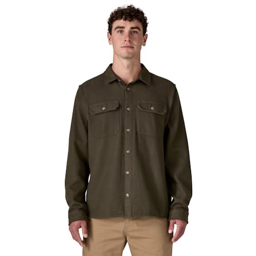 on model image of Fjord Loft Long-Sleeve Shirt