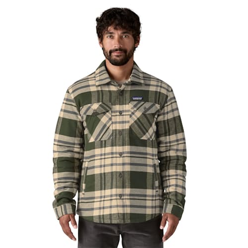 on model image of Lightweight Insulated Fjord Flannel Shirt