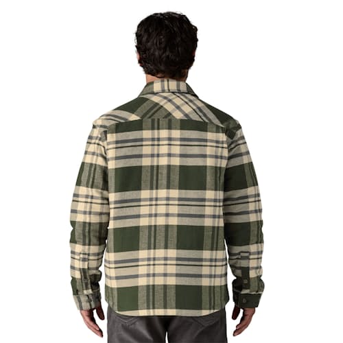 on model image of Lightweight Insulated Fjord Flannel Shirt