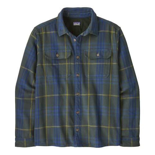 laydown image of Fjord Loft Long-Sleeve Shirt