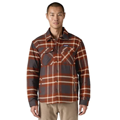 on model image of Lightweight Insulated Fjord Flannel Shirt