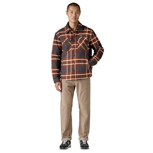 on model image of Lightweight Insulated Fjord Flannel Shirt