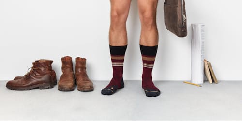 lifestyle image of Enhanced Boot Sock
