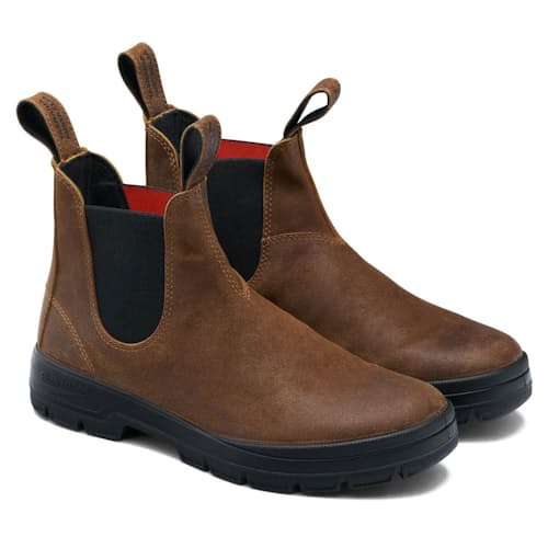 laydown image of Blundstone x Filson #2535 Chelsea Boot