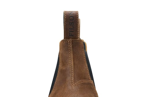 laydown detail image of Blundstone x Filson #2535 Chelsea Boot