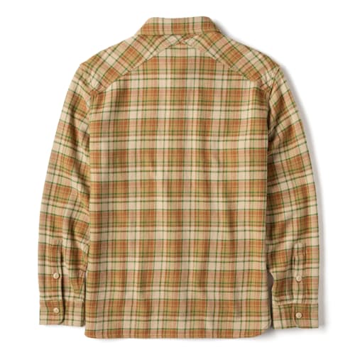 laydown image of Flannel Crossback Workshirt