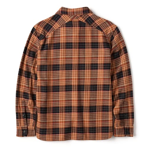 laydown image of Flannel Crossback Workshirt