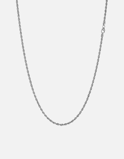 laydown detail image of 2.4mm Rope Chain Necklace