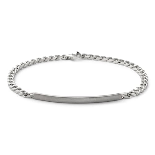 laydown image of 3mm ID Chain Bracelet