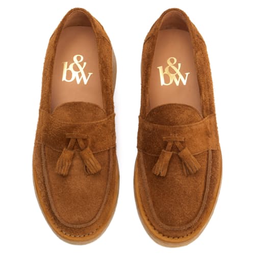 laydown image of The Clasico Tassel Loafer