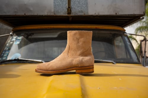 lifestyle image of Zip Boots