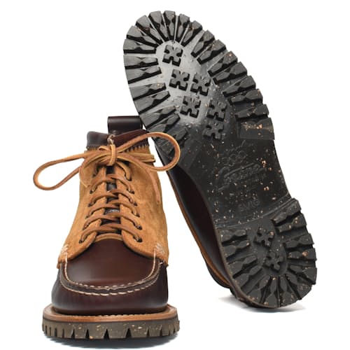 laydown image of Handsewn Angler Boots