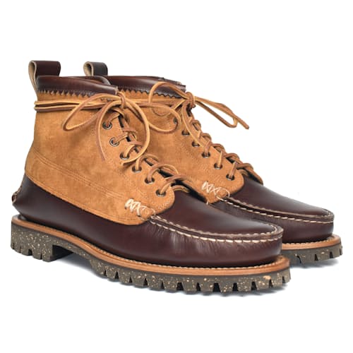 laydown image of Handsewn Angler Boots
